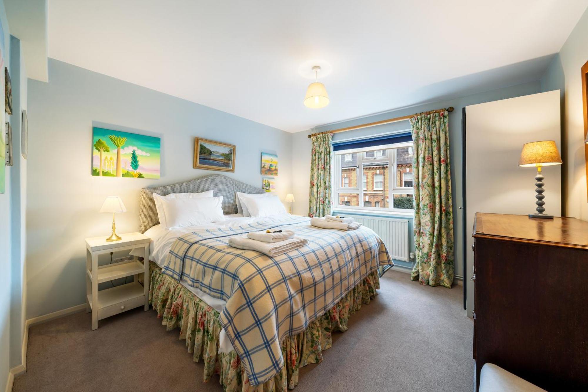 דירות לונדון Bright & Cosy Gem ~ Battersea Park View ~ King Bed מראה חיצוני תמונה